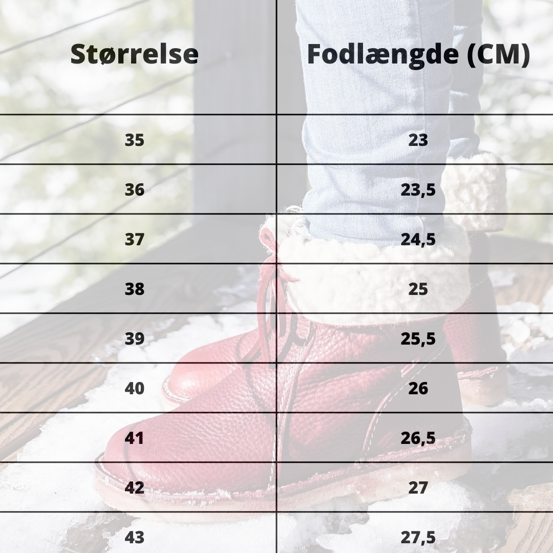 Mia - Vandtæt støvle med uldfor